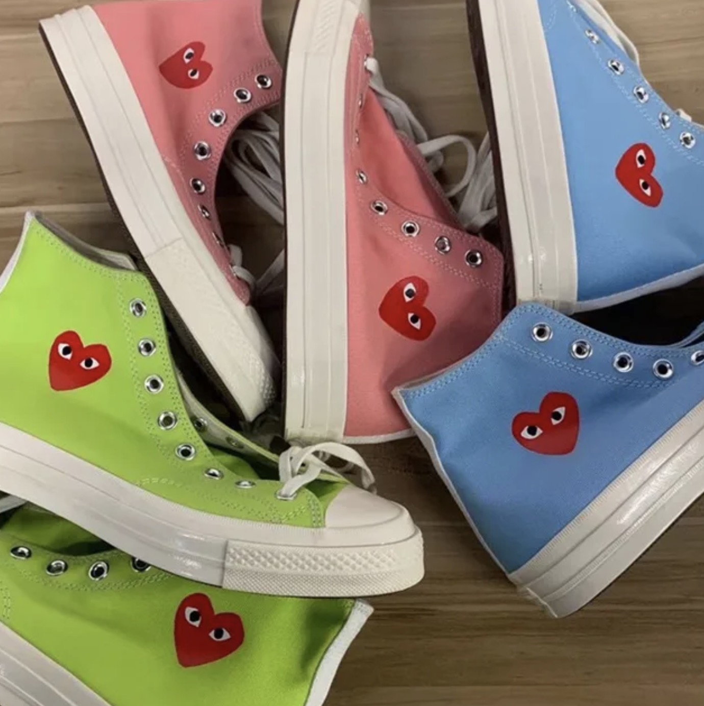 Three New Comme des Garcons Play x Converse Chuck Taylors Have Just Been Unveiled 4
