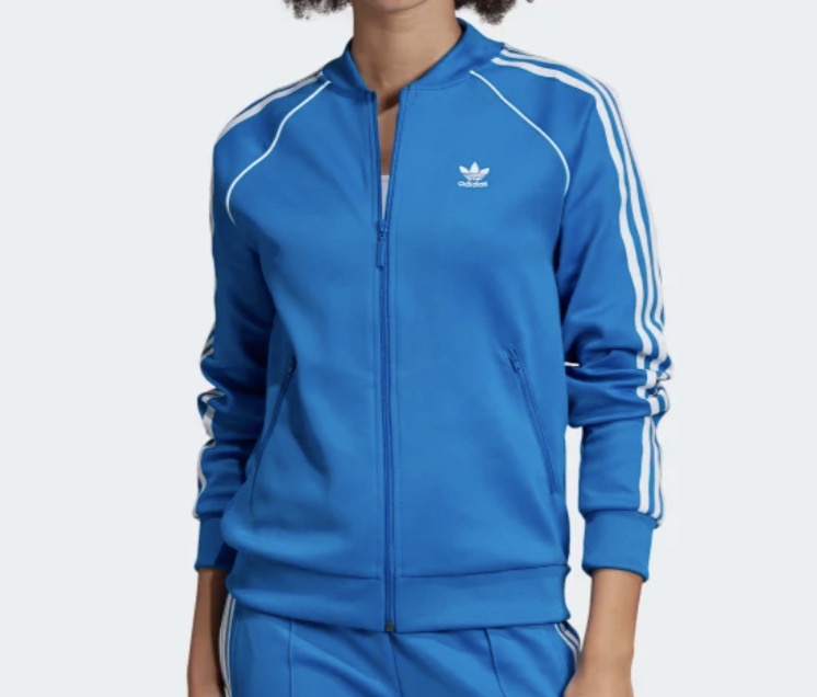 Tracksuit Top Blue White