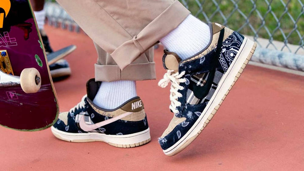 Image via Nike Travis Scott x Nike SB Dunk Low