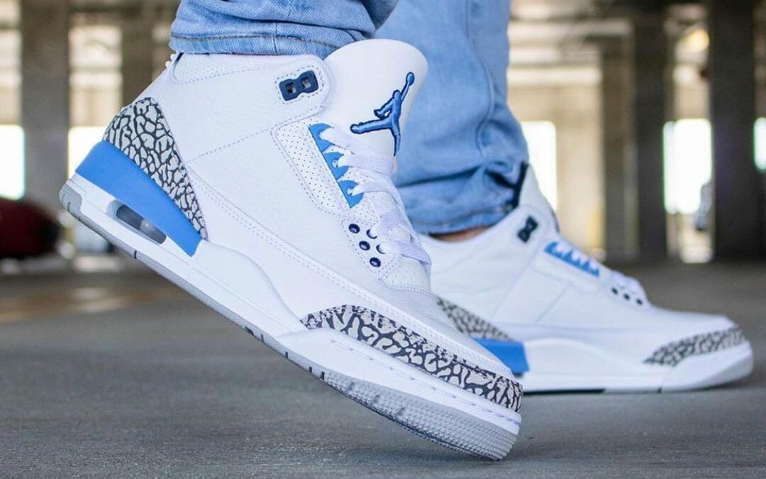 jordan 3 unc