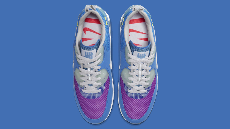 air max 90 pacific blue undefeated