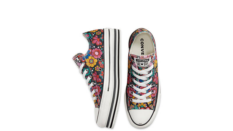 Unite Platform x Converse Chuck Taylor All Star Low Top Black Peony
