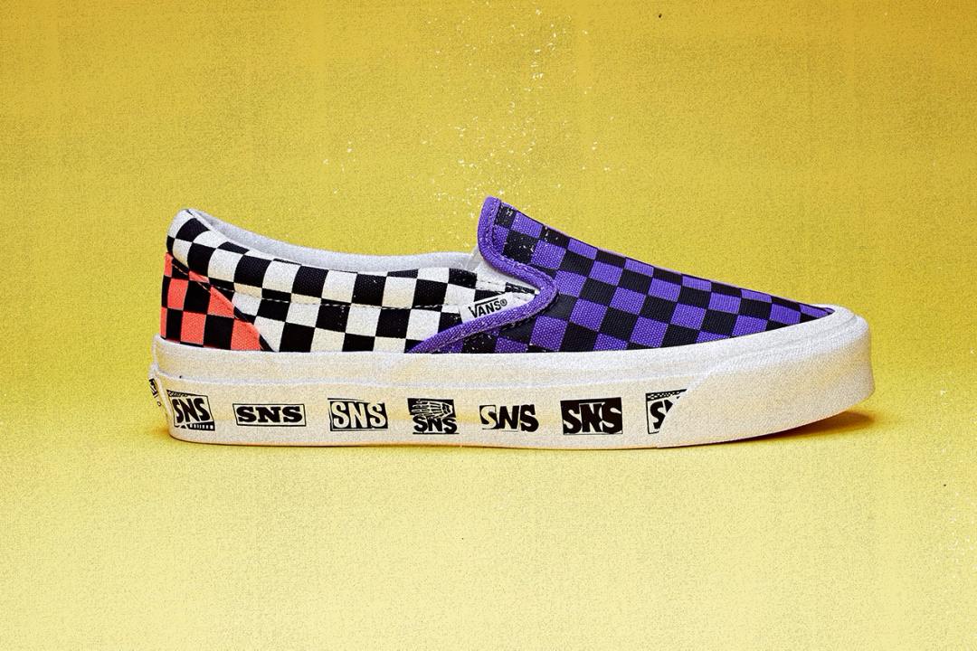 Vans x sns slip on