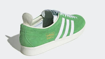 gazela vintage bright green adidas