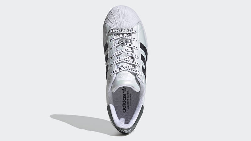 adidas Superstar Cloud White Purple Metallic