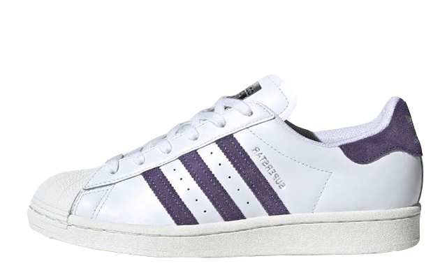 adidas Superstar White Tech Purple