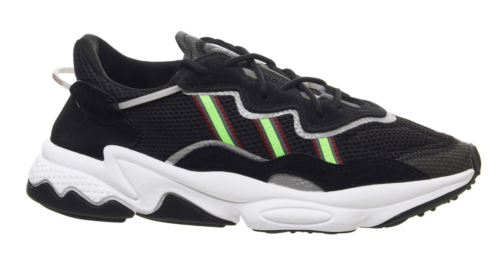 adidas ozweego white black green