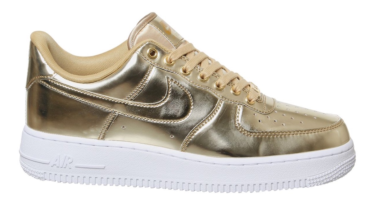 air force 1 gold