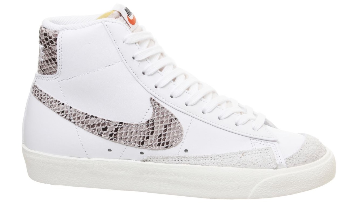 blazer mid cream reptile