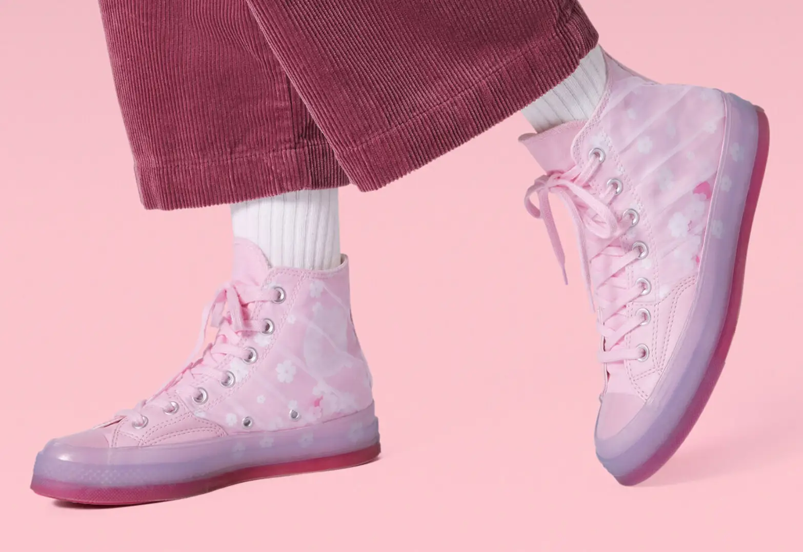 Cherry blossom pink outlet converse