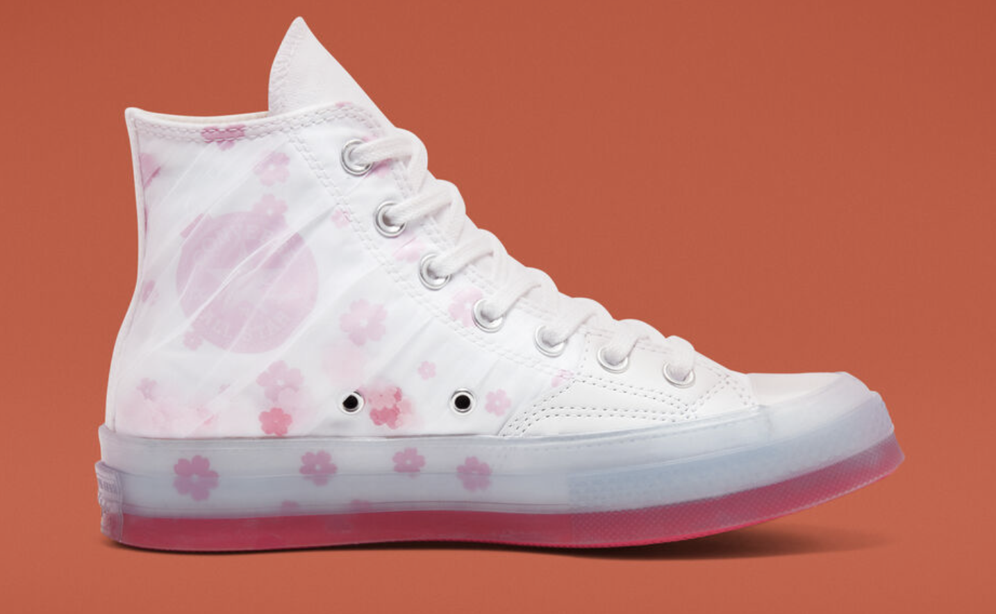 converse Chuck 70 cherry blossom white pink