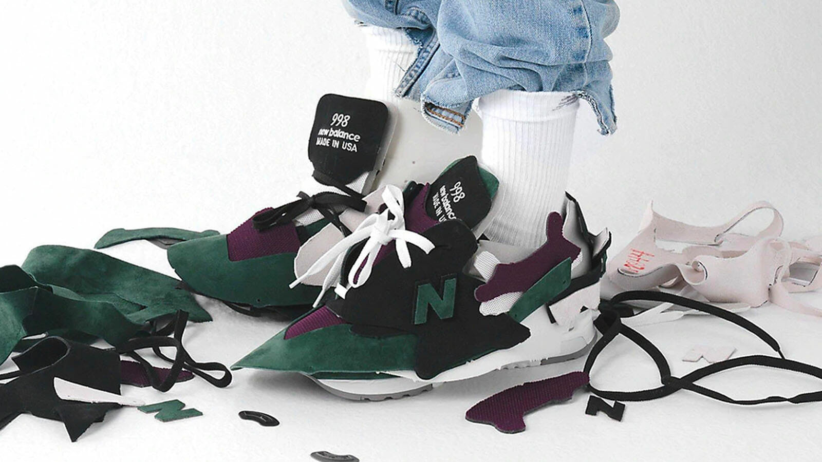 new balance 998 green surplus