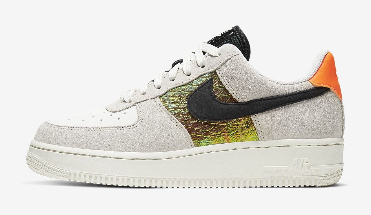 nike Air Force 1 Low Hyper Crimson Cream side