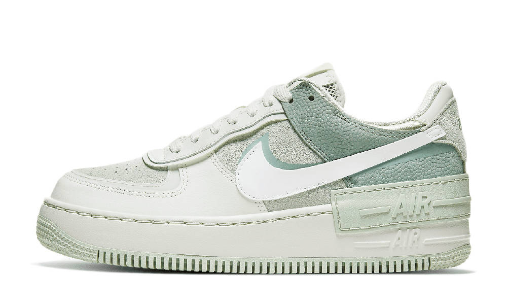Custom Air Force 1 Shadow Mint Green Pistachio Frost Inspire