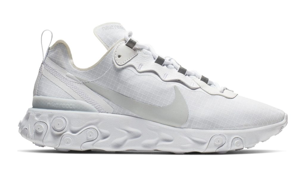 nike react element 55 white