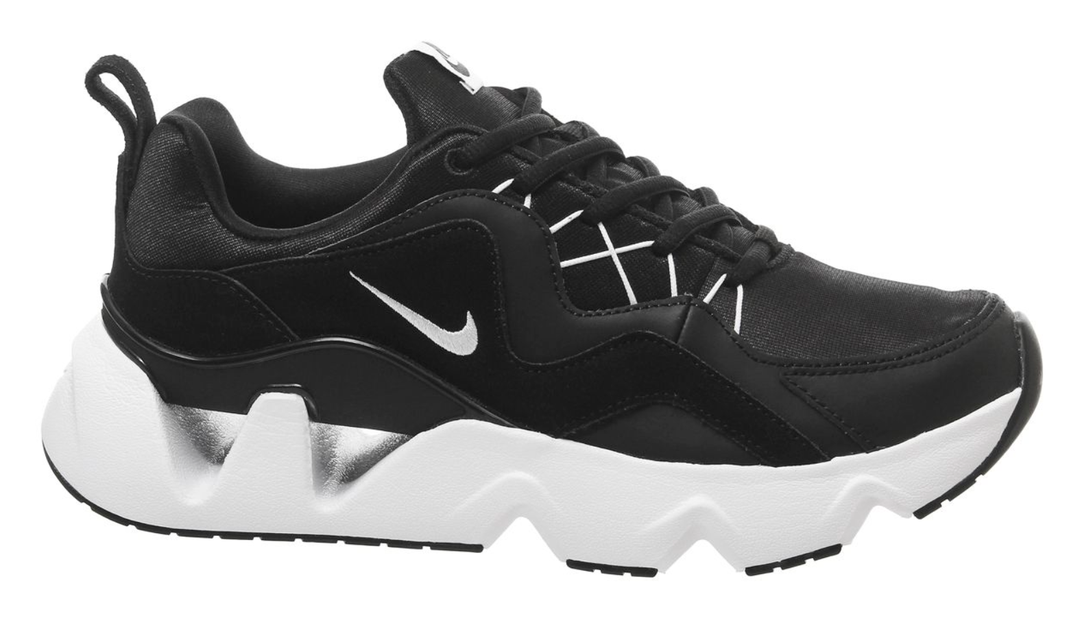 nike ryz 365 black white