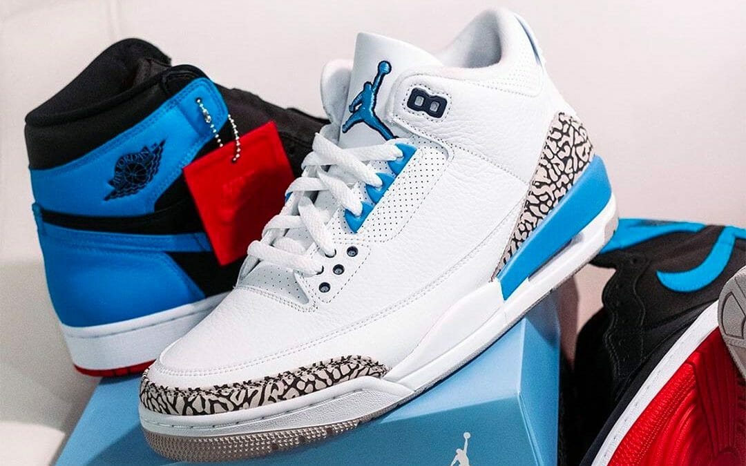 jordan 3 unc