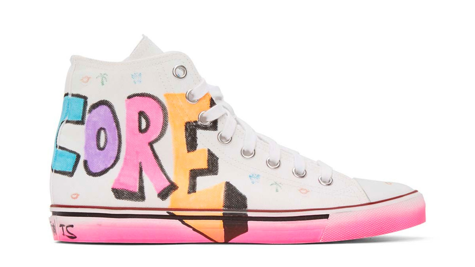 vetements hardcore happiness sneakers