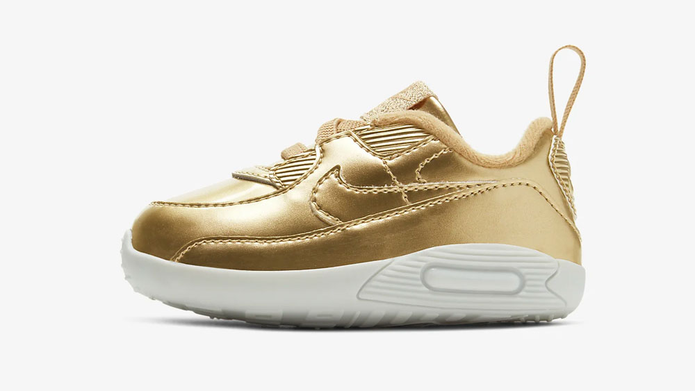 _0003_Nike Max 90Metallic Gold