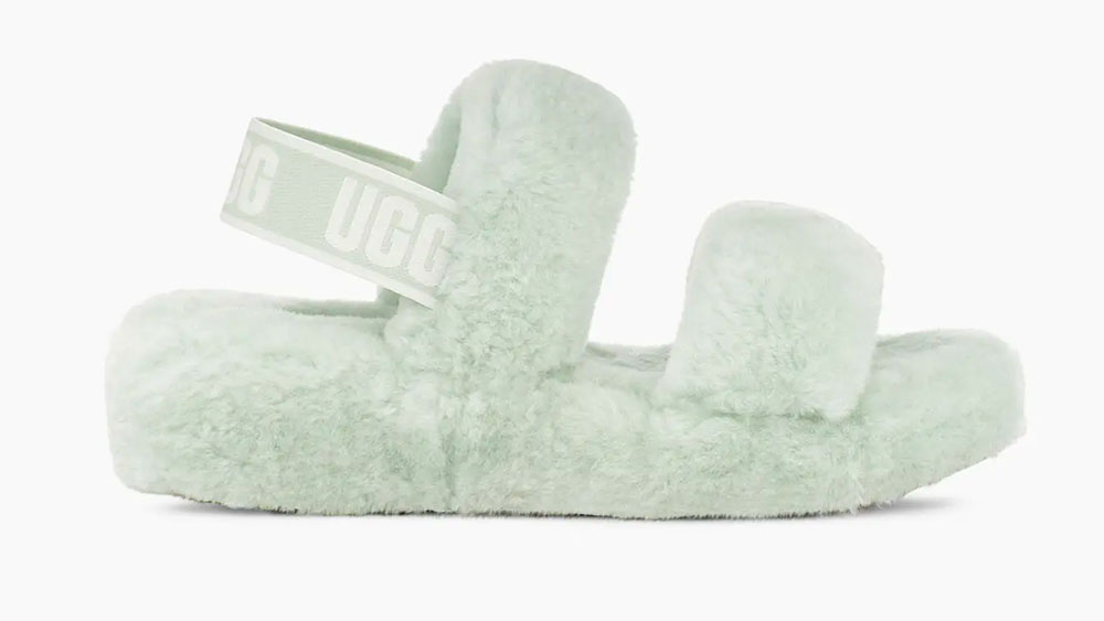 _0003_UGG Oh Yeah Slide Retro Mint