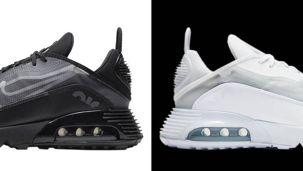 Image via Nike The Nike Air Max 2090 “Black” & “White” Goes Full Monochrome