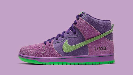 Blaze Up With the Nike SB Dunk High Pro QS "420"