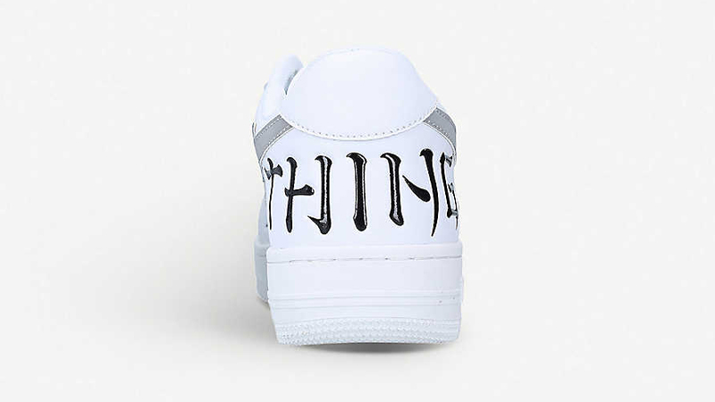 A BATHING APE Low Top White Back