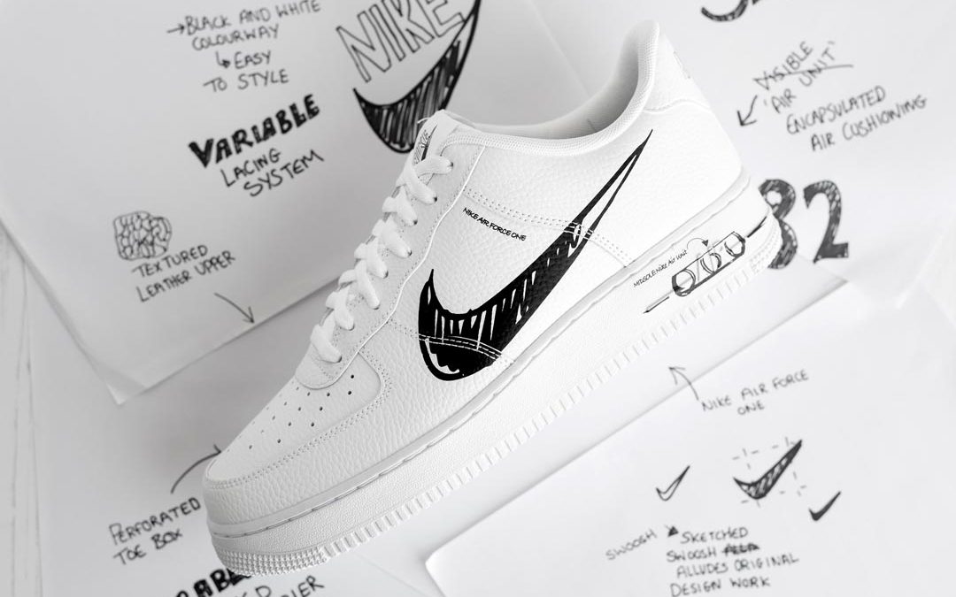 air force one sketch white