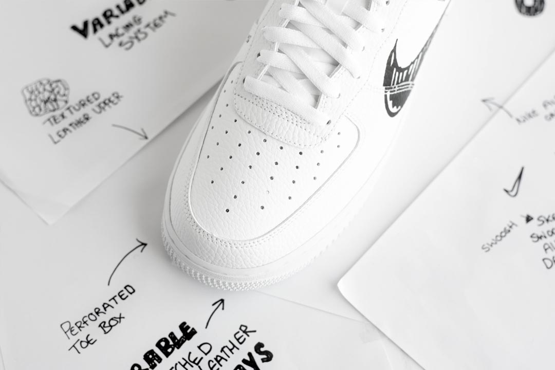 Nike Air Force 1 "Sketch White"