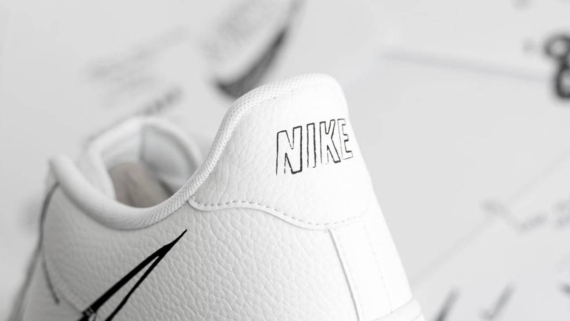 af1 sketch white