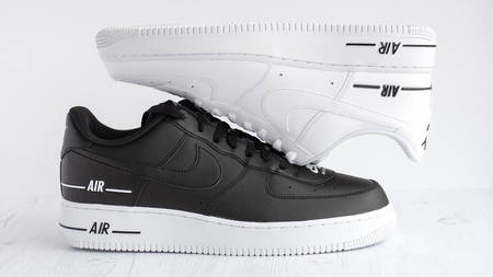 The Nike Air Force 1 Double Air Pack "Black" & "White" Are Twice as Nice