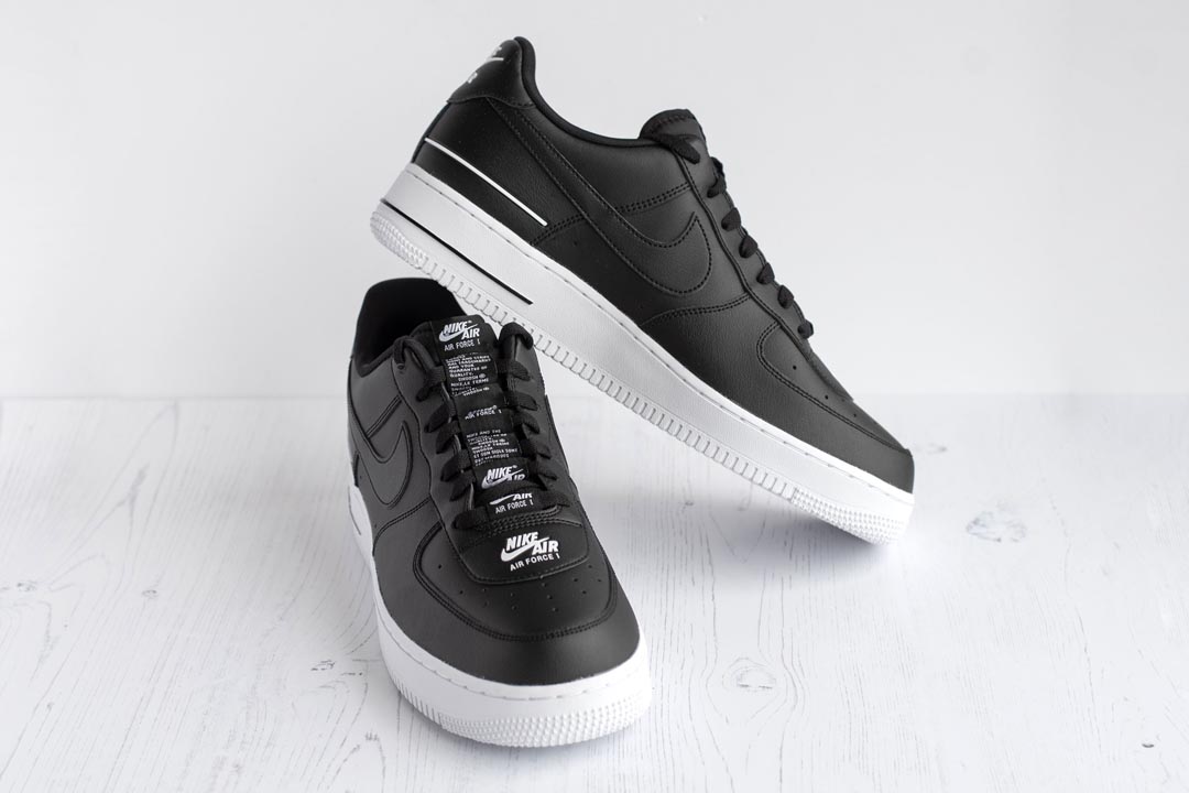 Nike Air Force 1 Double Air "Black"
