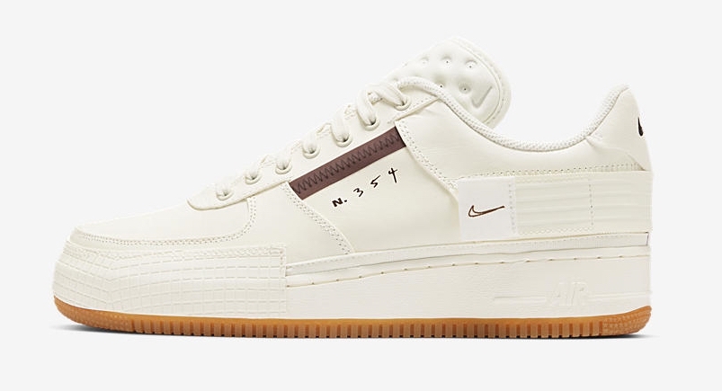 Air Force 1 Type Light Ivory Earth Brown