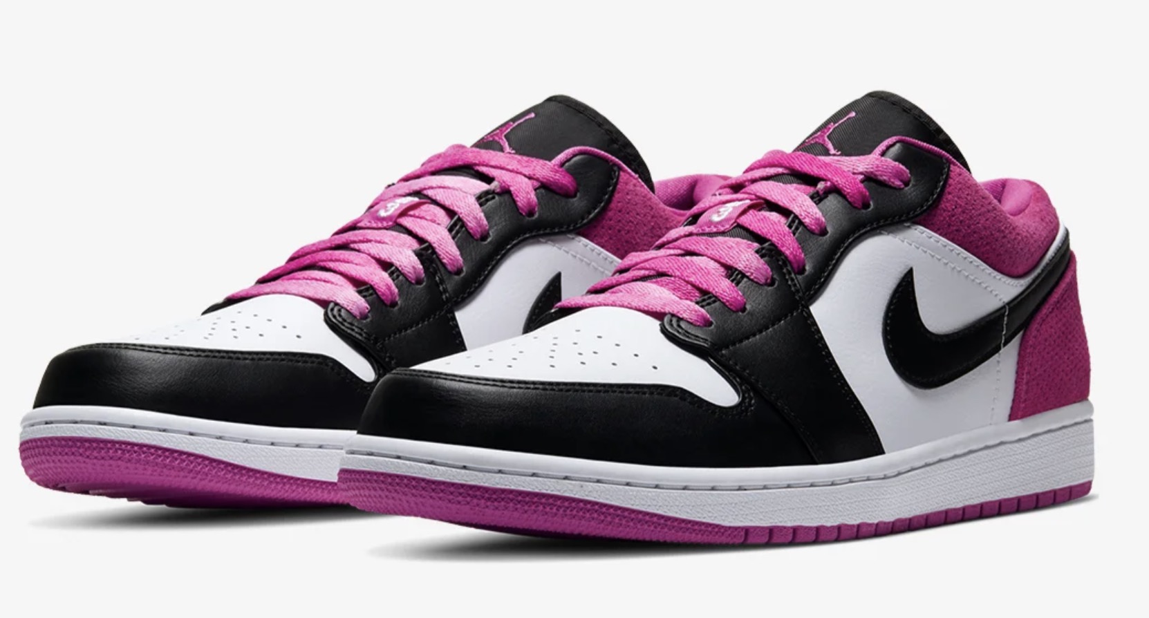 Air Jordan 1 Black Active Fuchsia