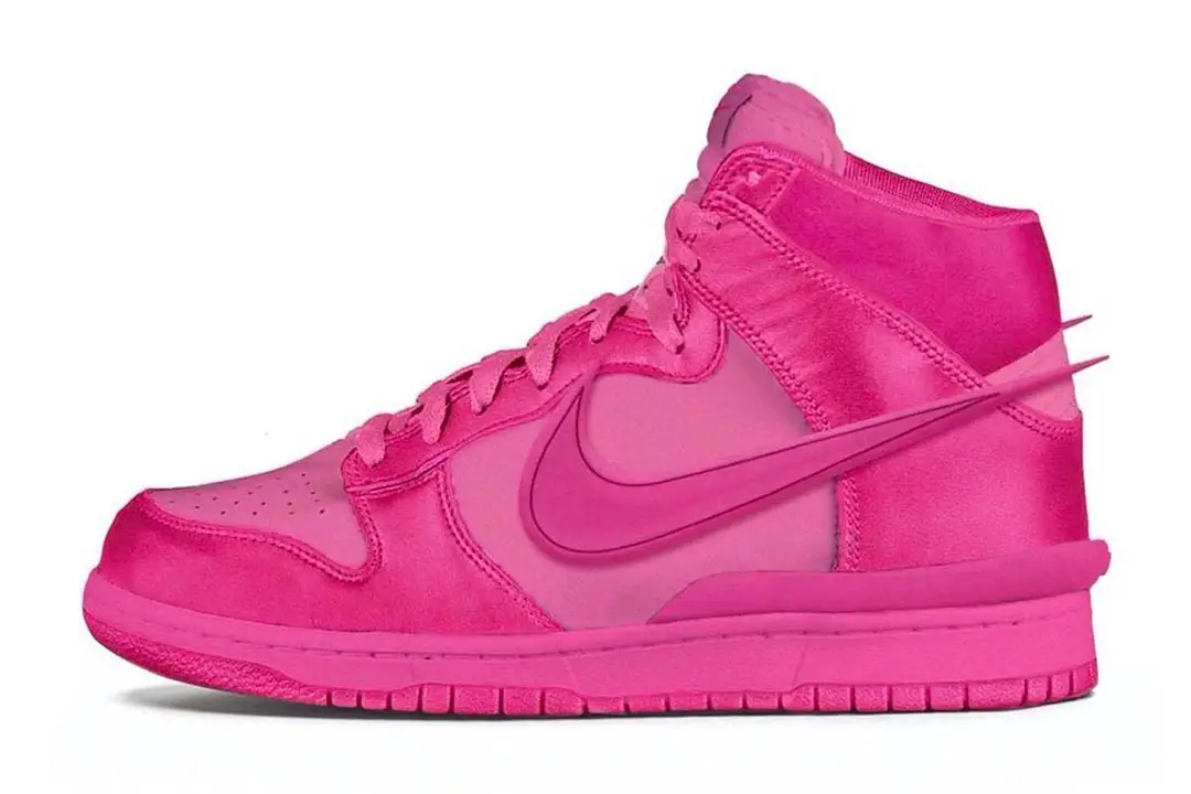 AMBUSH Nike Dunk High Pink