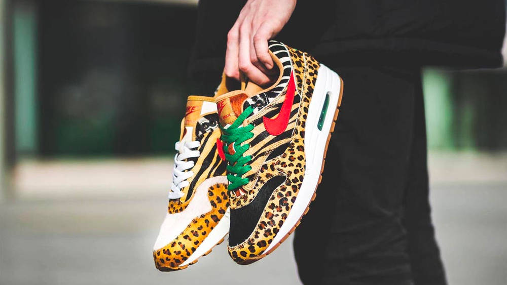 Image via Afew atmos x Nike Air Max 1 "Animal Pack 2.0"