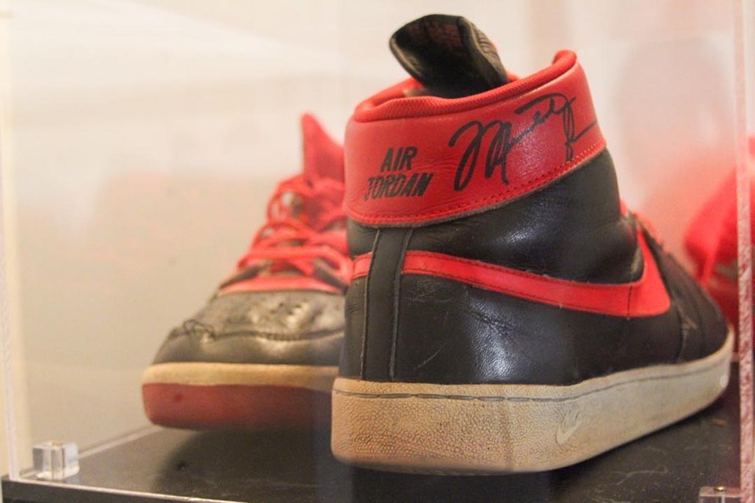 Get Up Close With Michael Jordan's Banned Nike Air Ship