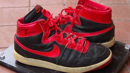 Get Up Close With Michael Jordan's Banned Nike Air Ship Get Up Close With Michael Jordan's Banned Nike Air Ship
