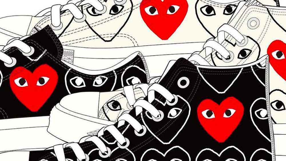 COMME des GARÇONS PLAY x Converse Chuck 70