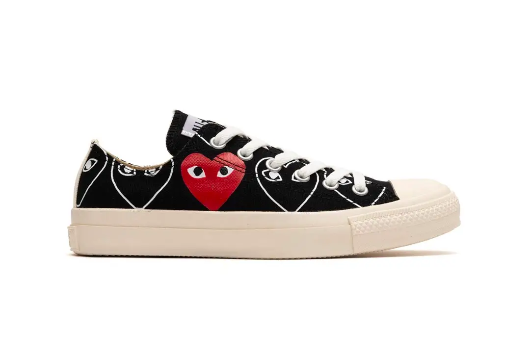 The COMME des GARÇONS PLAY x Converse Chuck 70 Introduces a New Heart ...