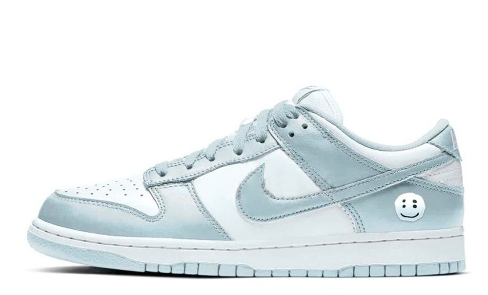 nike dunk low white and pure platinum