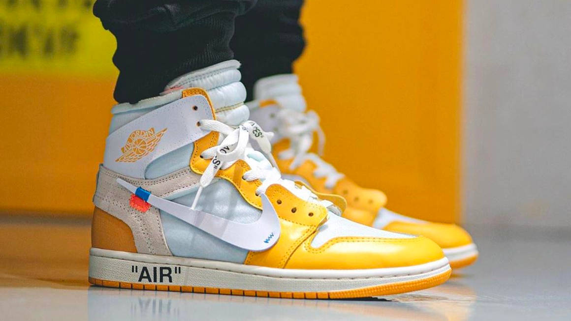 canary yellow off white jordan 1 release date