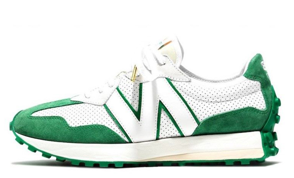 Casablanca X New Balance 327 White Green
