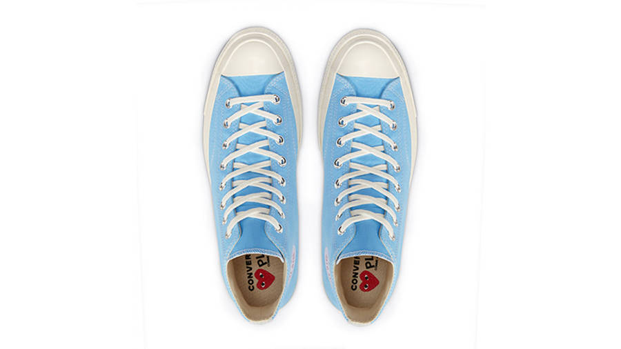 Comme des Garcons Play x Converse Chuck Taylor All Star 70 High Bright Blue middle