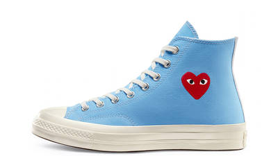 Comme des Garcons Play x Converse Chuck Taylor All Star 70 High Bright Blue