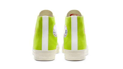 Comme des Garcons Play x Converse Chuck Taylor All Star 70 High Bright Green back