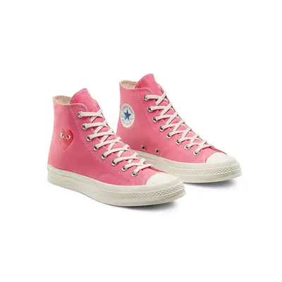 Comme des Garcons Play x Converse Chuck Taylor All Star 70 High Bright Pink front