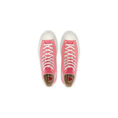 Comme des Garcons Play x Converse Chuck Taylor All Star 70 High Bright Pink middle