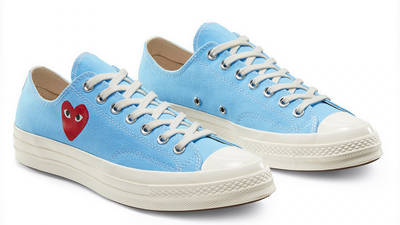 Comme des Garcons Play x Converse Chuck Taylor All Star 70 Low Bright Blue front