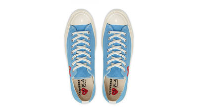 Comme des Garcons Play x Converse Chuck Taylor All Star 70 Low Bright Blue middle